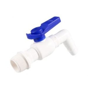 15mm GARDEN TAP - WHITE PLASTIC