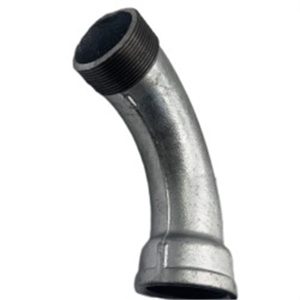1/2" MALE TO FEMALE LONG ELBOW GALV