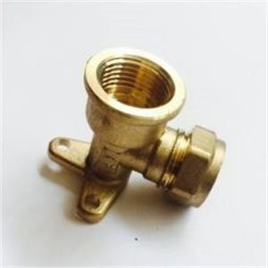 22MM WALLPLATE ELBOW COMPRESSION
