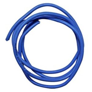 2.5MM SILICONE WIRE BLUE P/MTR