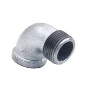 3/4" MALE TO FEMALE ELBOW GALV