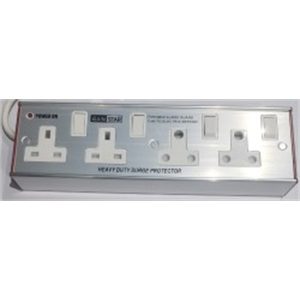 4 WAY SURGE 13/15A ALU