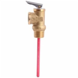 AKE TEMP + PRESSURE RELIEF VALVE 15MM MALE (SOLAR GEY)