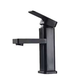 BASIN MIXER BLACK 15CM