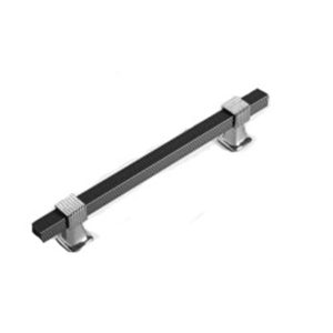 BLACK WARDROBE HANDLE 96MM