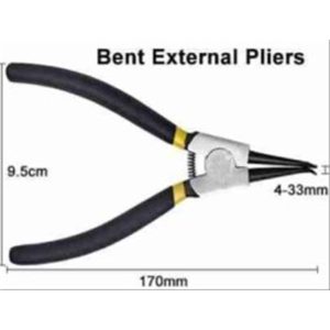 CIRCLIP PLIERS EXTERNAL BENT