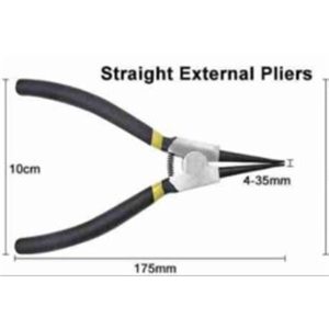 CIRCLIP PLIERS EXTERNAL STRAIGHT