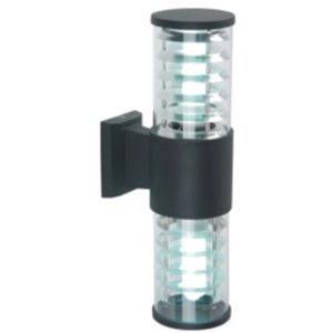 DOUBLE FLAT WALL LIGHT BLACK