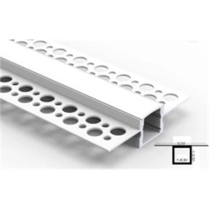 DRYWALL PLASTER IN LED STRIP PROFILE