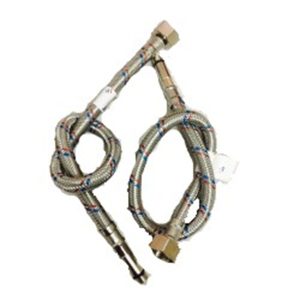FLEXI HOSE MALE 1/2" 350MM X 1CM