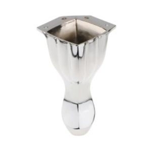 FURNITURE LEG SILVER 14CM