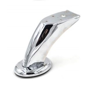 FURNITURE LEG SILVER 9.5CM