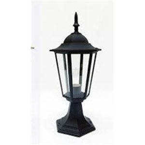 HEXAGON GATE LIGHT STAND BLACK BIG
