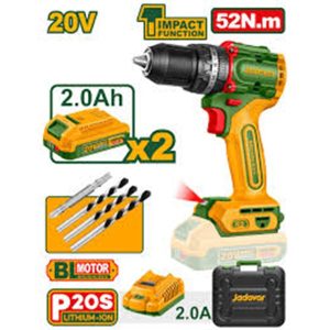 JDCDP5281 COMPACT BRUSHLESS IMPACT DRILL 20V