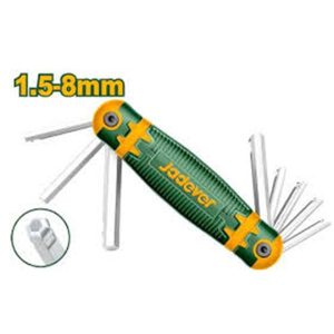 JDHK2281 8PCS ALLEN KEY ROUND
