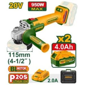 JDLAP5322 CORDLESS ANGLE GRINDER 20V 950W