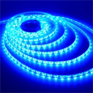 LED STRIP LIGHT BLUE 6MM P/MTR