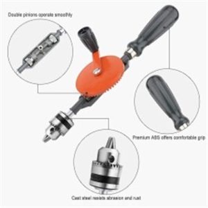 MANUAL HAND DRILL 1.5 - 10MM