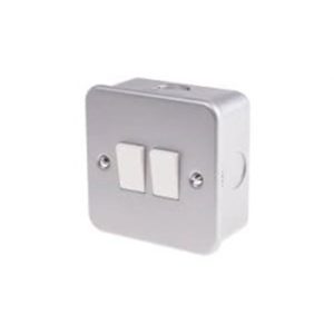 METAL CLAD 2 GANG SWITCH