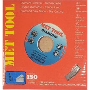 MET TOOL DIAMOND DISC 4.5"