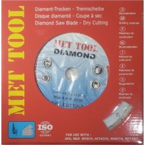 MET TOOL DIAMOND DISC 9"