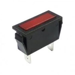NEON LIGHT RECTANGULAR RED