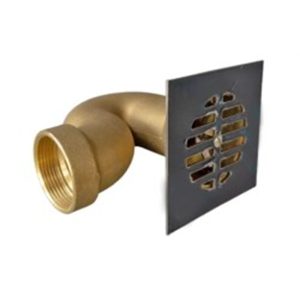 SHOWER P TRAP BRASS