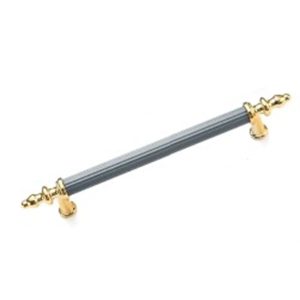 SILVER WARDROBE HANDLE 192MM
