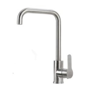 SINK MIXER GOOSE TALL SILVER
