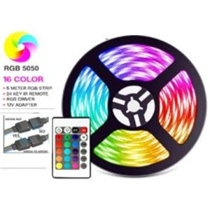 SMD5050 10MM x 6M LED STRIP LIGHT RGB