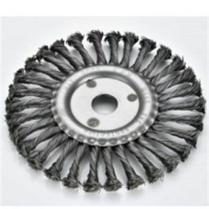 STEEL WIRE WHEEL BRUSH 6in 6000RPM