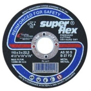 SUPERFLEX CUTTING DISC STEEL 4.5"
