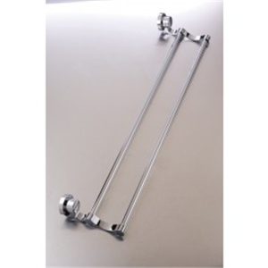 TOWEL ROD 60CM DOUBLE BRIMIX